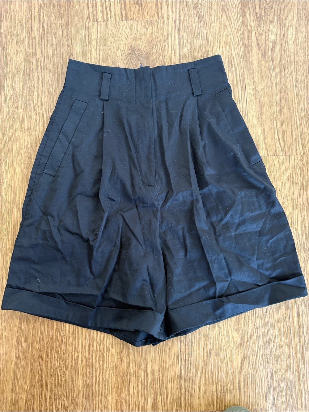 & Other Stories High-Waist Black Women's Shorts